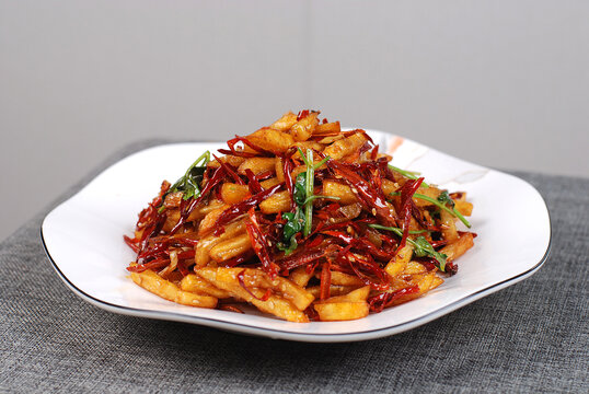 干煸薯条