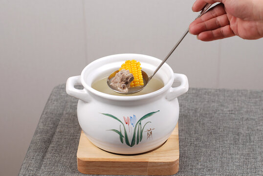杂粮炖排骨