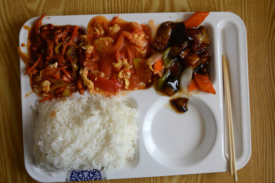 外卖盒饭