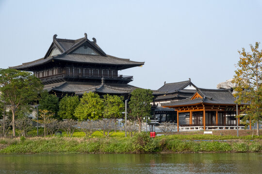 海珠湖古建筑