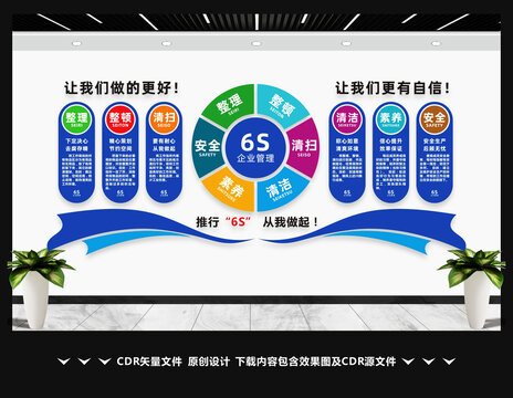 6S文化墙