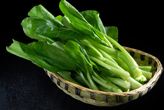 白灼炝炒菜心