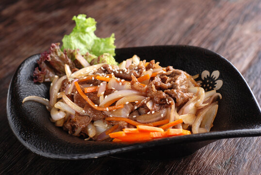 和风炒牛肉