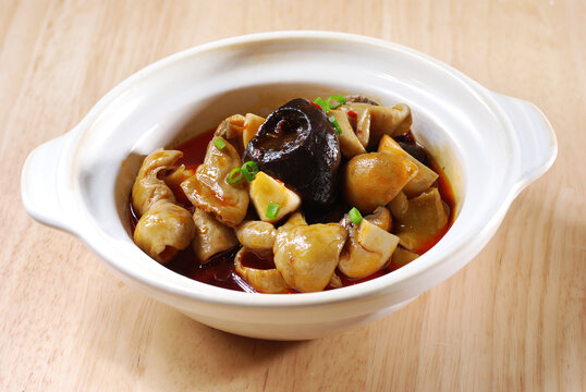 大蒜烧肥肠