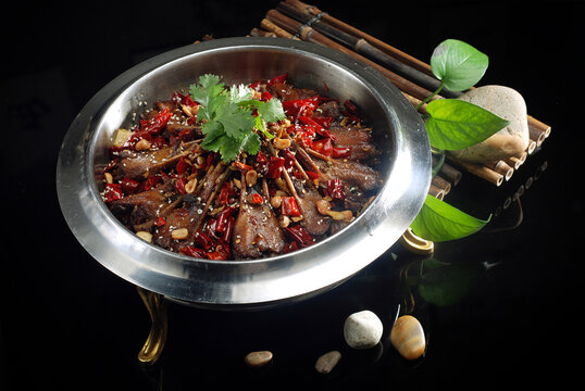 干锅鸭唇