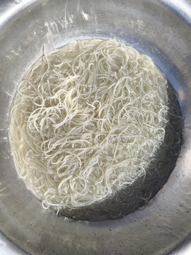 泡红薯粉