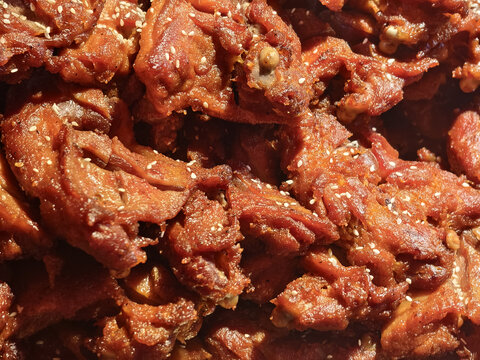 鸡腿烤肉