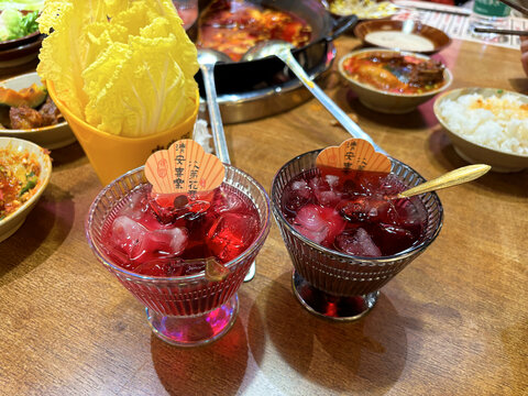 荔枝杨梅饮品