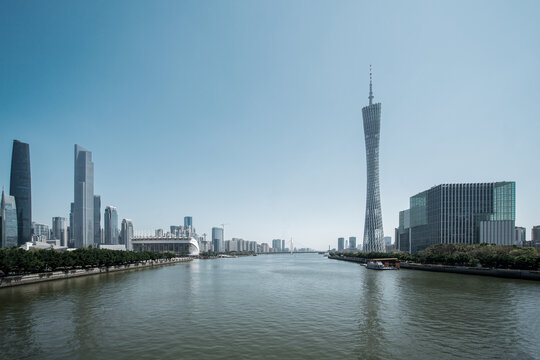 广州珠江两岸城市景观