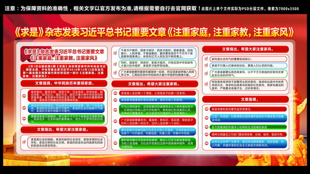 家庭家教家风