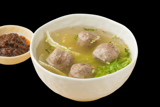汤牛肉丸