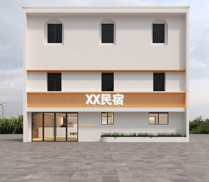 民宿门头
