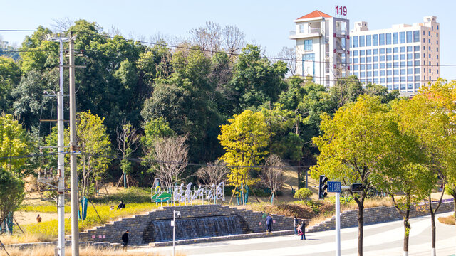 鹅羊山公园风光