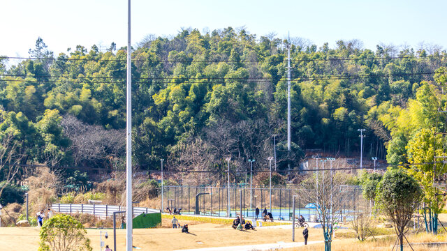 鹅羊山公园风光