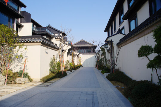 中式豪宅景观设计