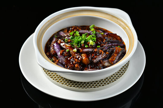 鱼香茄子煲