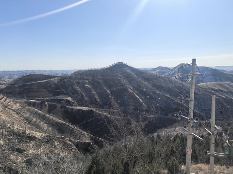 陕北山景