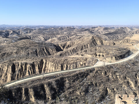 陕北黄土高坡