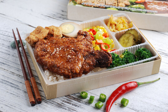 鸡排饭