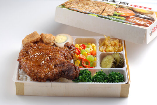 鸡排饭