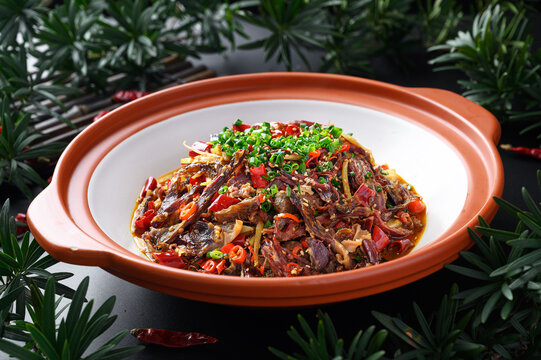 手撕腊羊肉