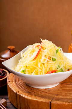 凉拌土豆丝