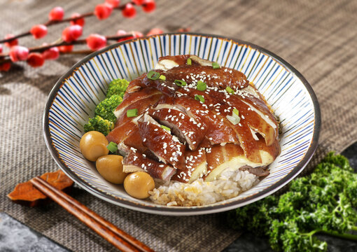 烧鸭饭