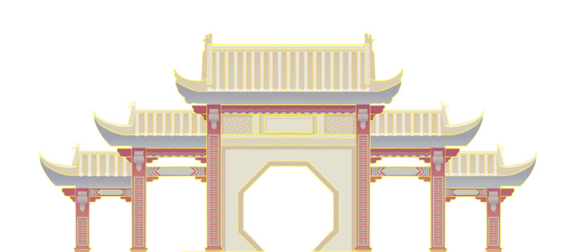 鹤壁古代建筑元素