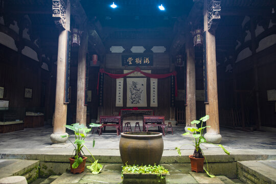 龙游民居苑滋树堂