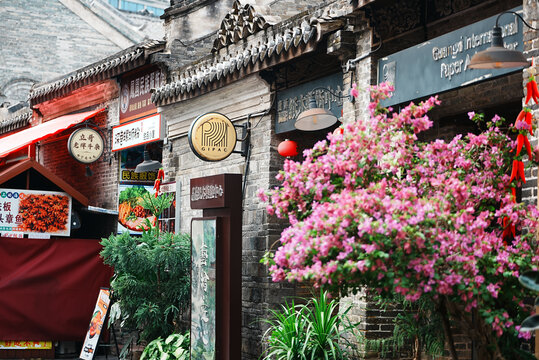 南宁三街两巷历史街区摄影图建筑历史老南宁