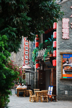 南宁三街两巷历史街区摄影图建筑历史老南宁