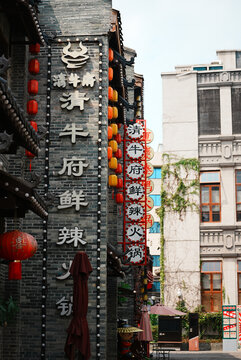 南宁三街两巷历史街区摄影图建筑历史老南宁