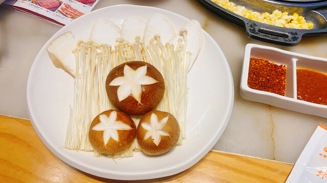 菌菇盘