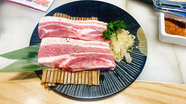 厚切五花肉