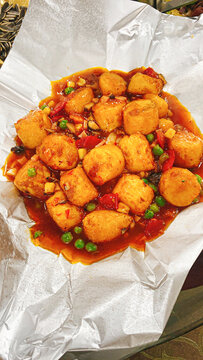 锡纸豆腐