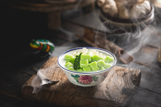 中式复古风格芋圆
