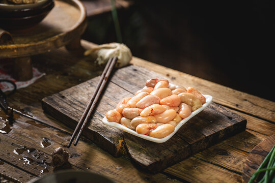 中式复古风格鸡肾