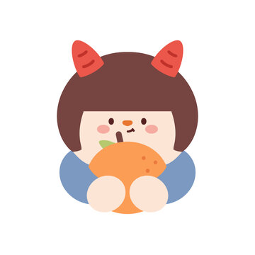 橘子女孩
