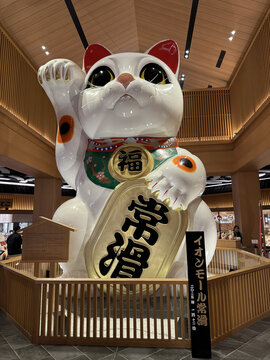 日本常滑佳世客招财猫