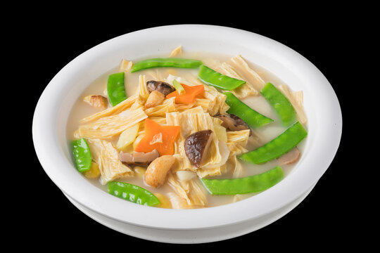 上汤腐竹