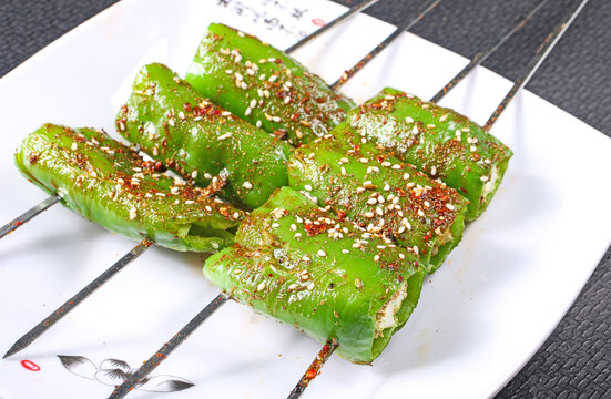 烤青椒