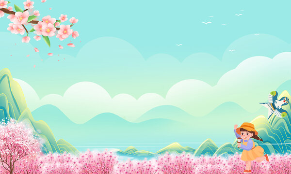 海报背景