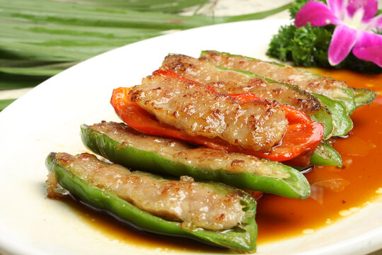 煎酿尖椒