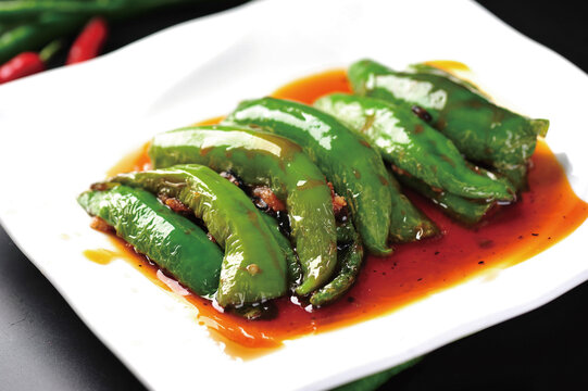 煎酿尖椒