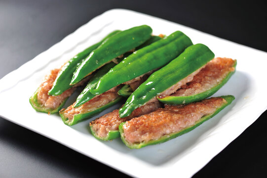 煎酿尖椒