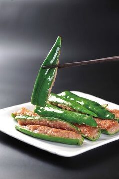 煎酿尖椒