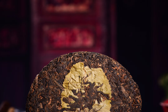 云南普洱茶熟茶茶饼