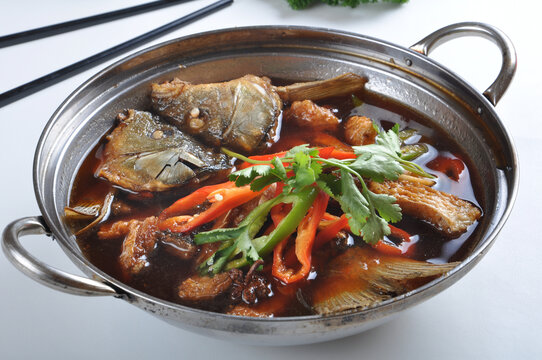 干锅瓦块鱼