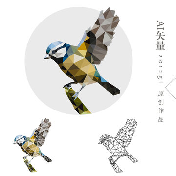 小鸟装饰画