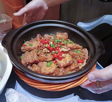 干锅豆腐